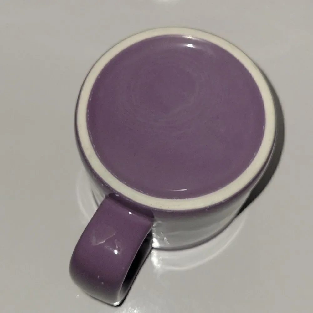 South of the Border Rest Stop Coffee Mug Purple Speckled